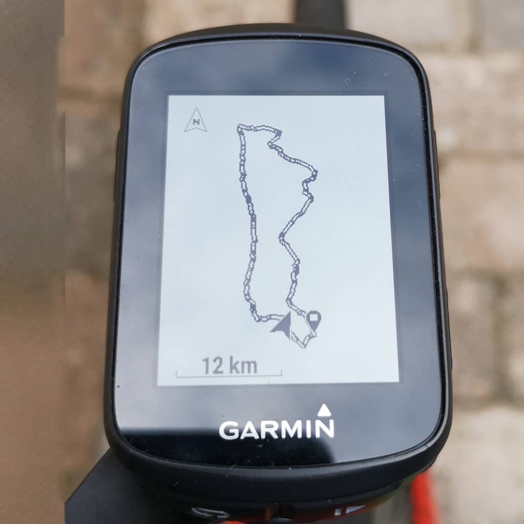 Garmin Edge 130 Karte