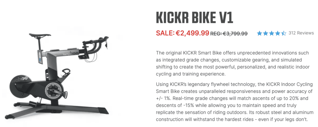 KICKR Bike Black Friday