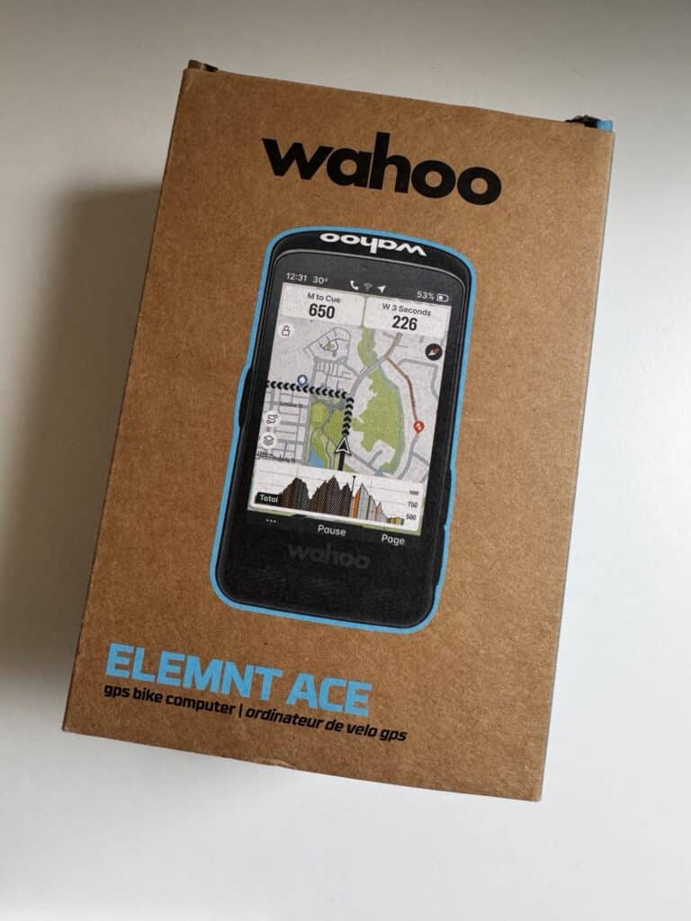 Wahoo ELEMNT ACE Verpackung Front